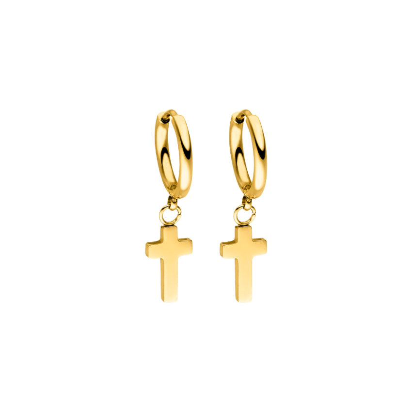 ML2519_Earring-CrossCreole-Gold_frei